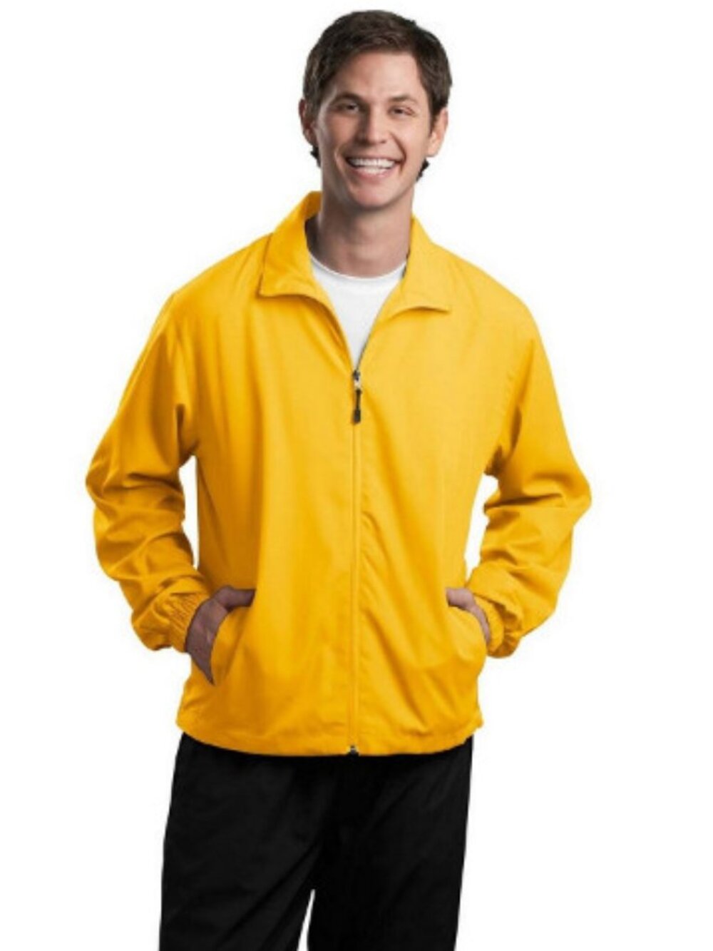 Sport-Tek Full-Zip Wind Jacket. JST70 - Gold